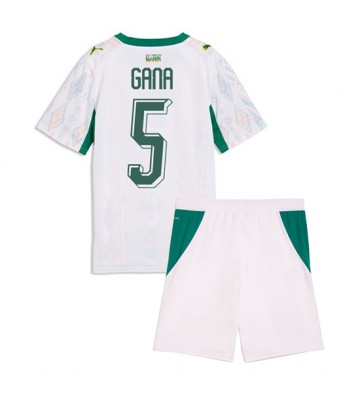 Senegal Idrissa Gueye #5 Replika Hemmatröja Barn VM 2026 Kortärmad (+ Korta byxor)